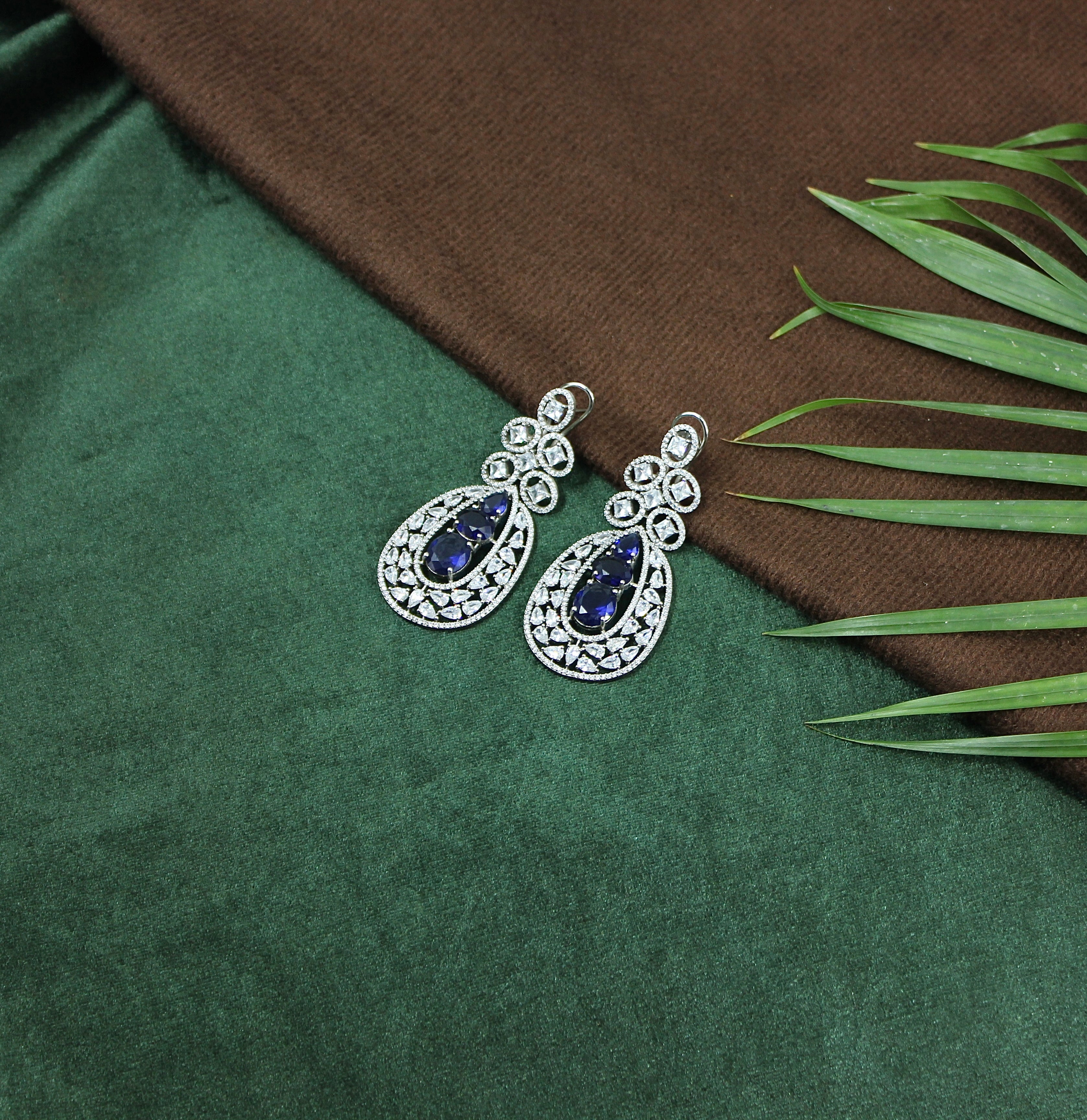 Yamini Sapphire Aura Earrings