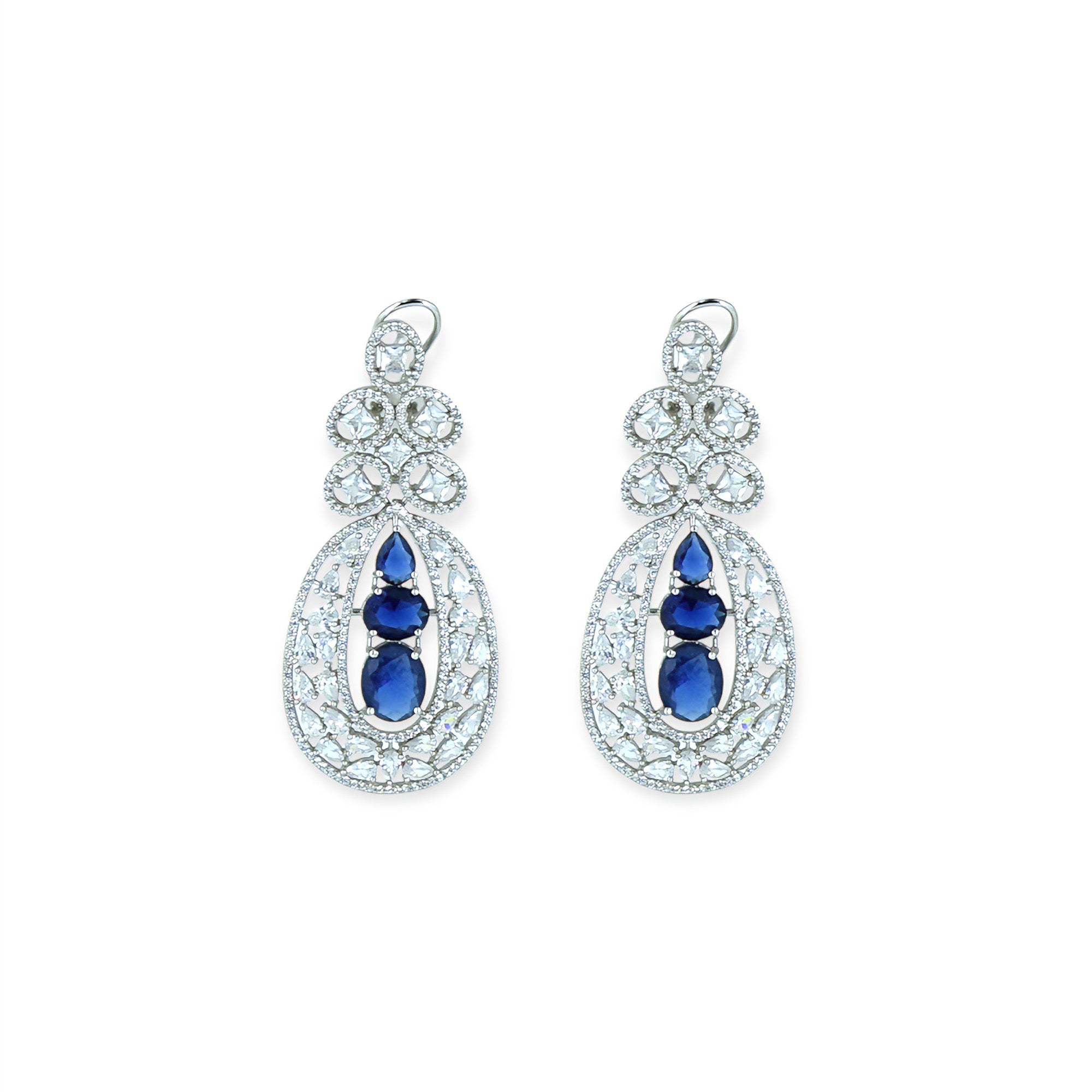 Yamini Sapphire Aura Earrings