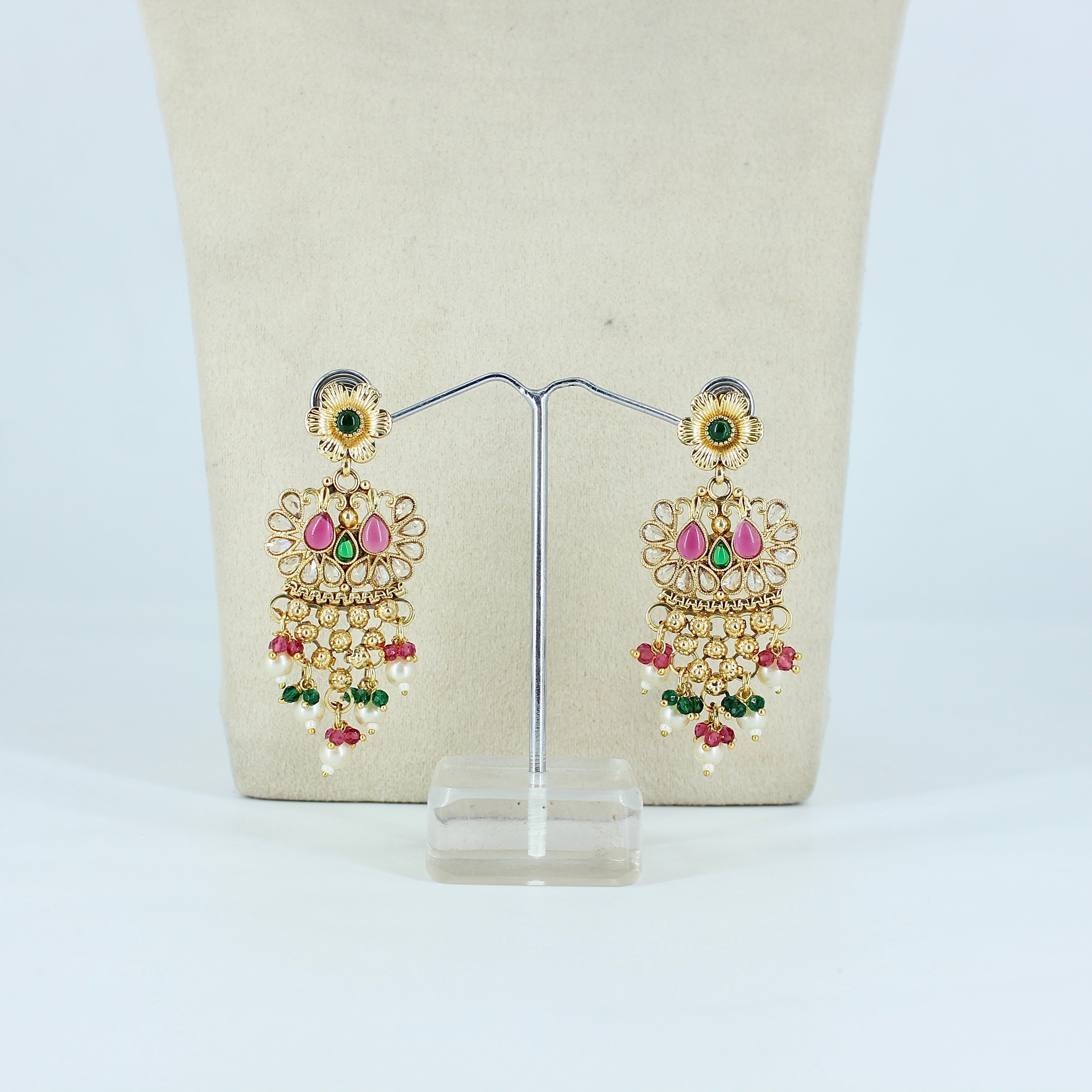 Anvitha – Regal Temple Necklace Set