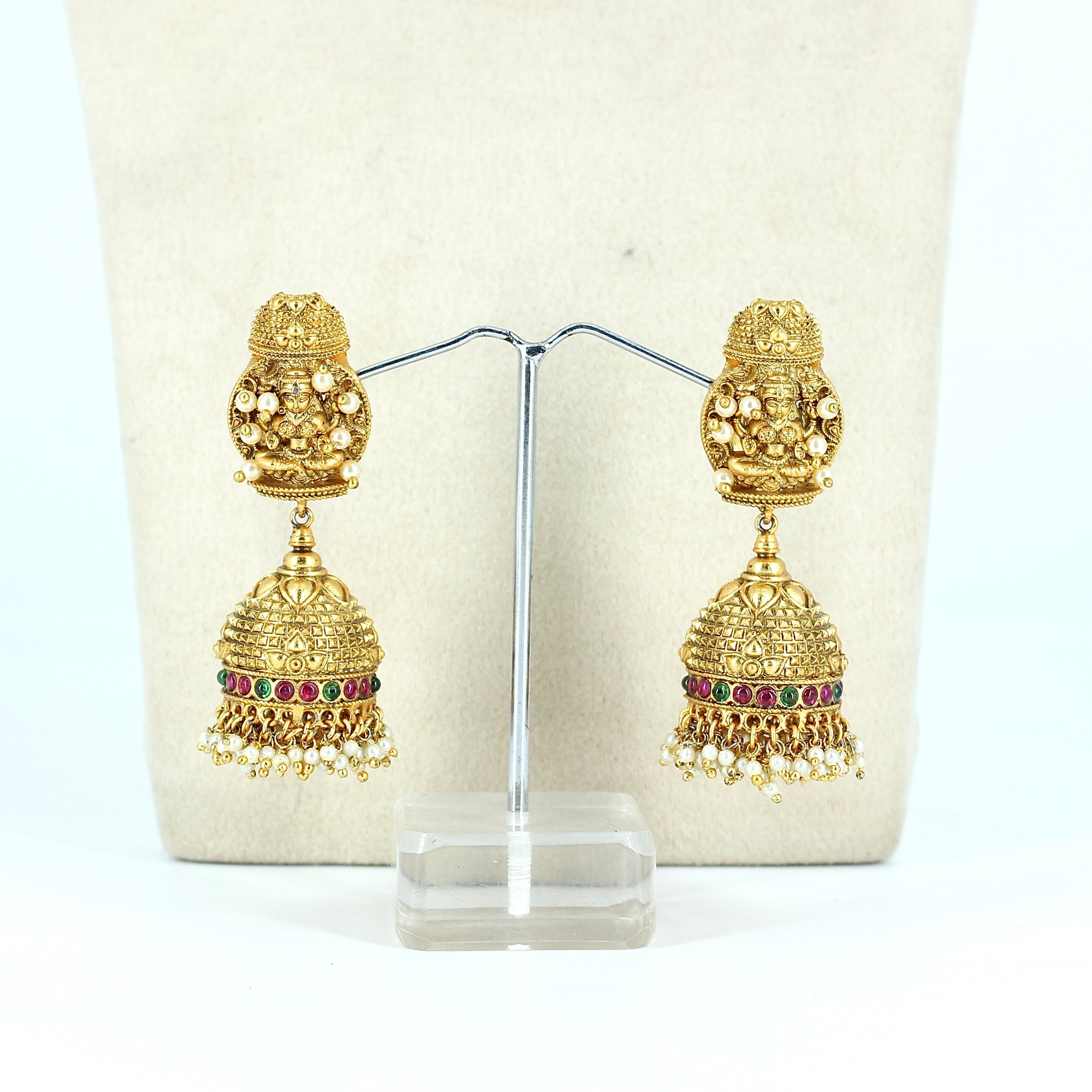 Vedika – Regal Temple Necklace Set