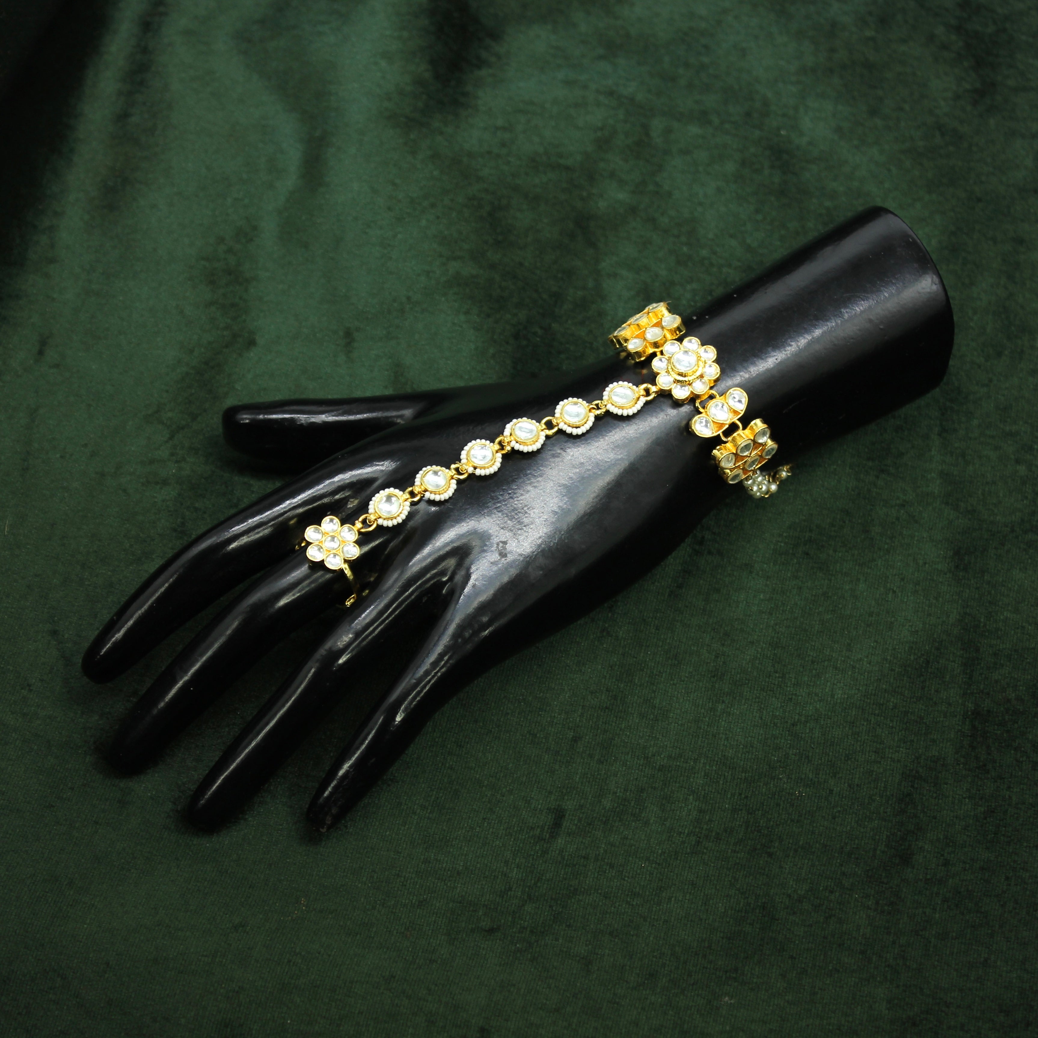 Meher – Mirror Gleam Kundan Hathphool