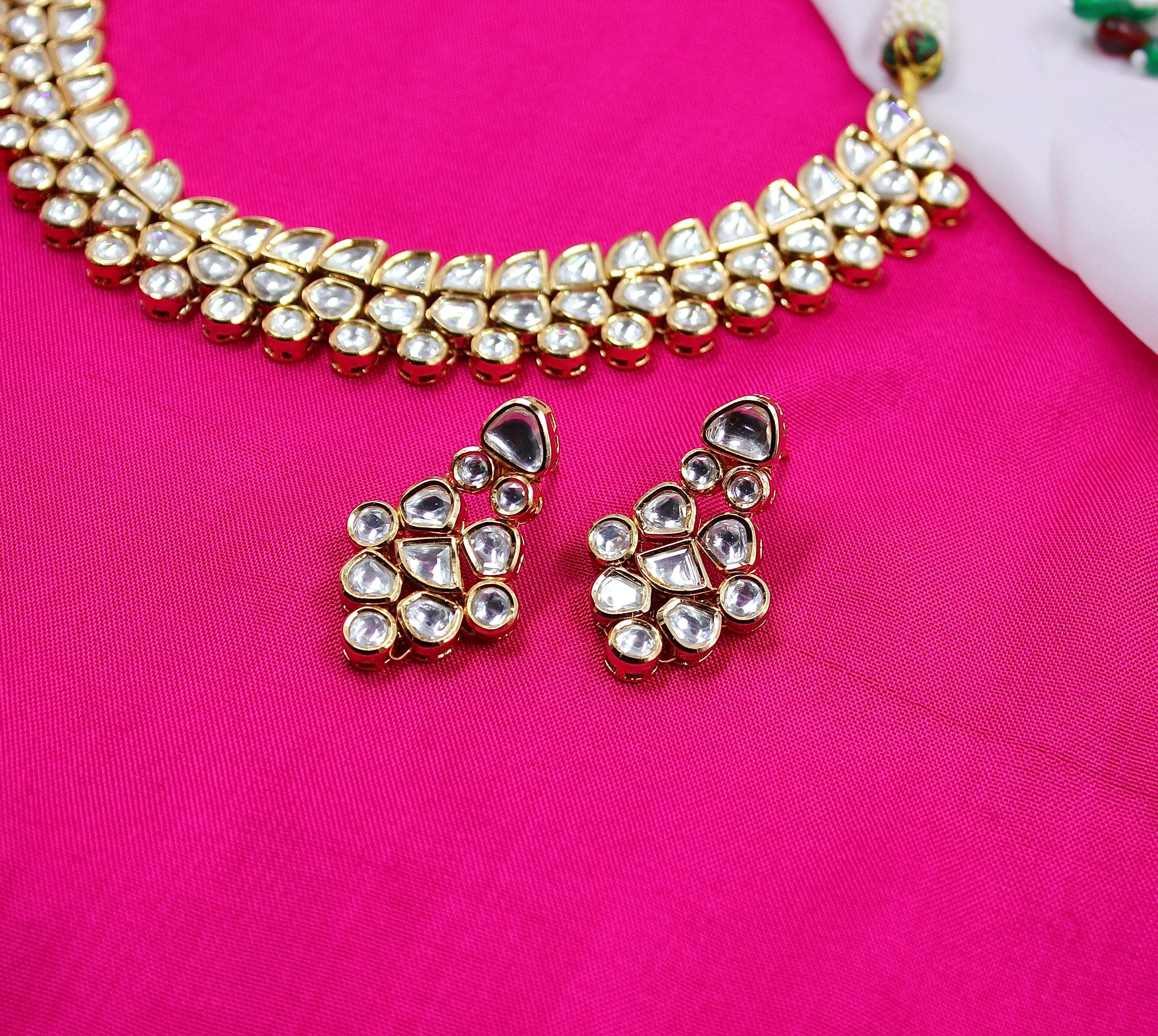 Riyana – Regal Polki Necklace Set