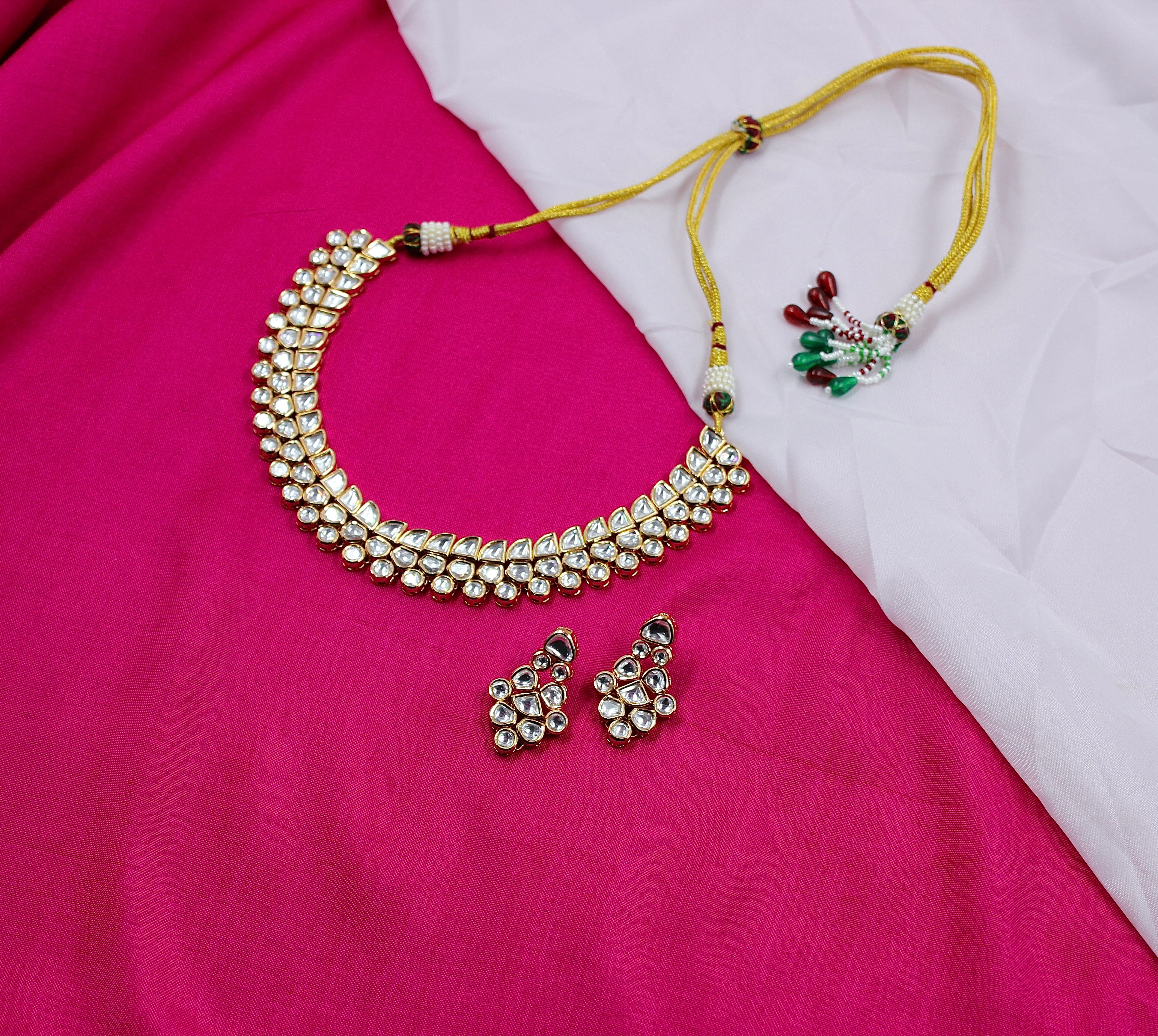 Riyana – Regal Polki Necklace Set