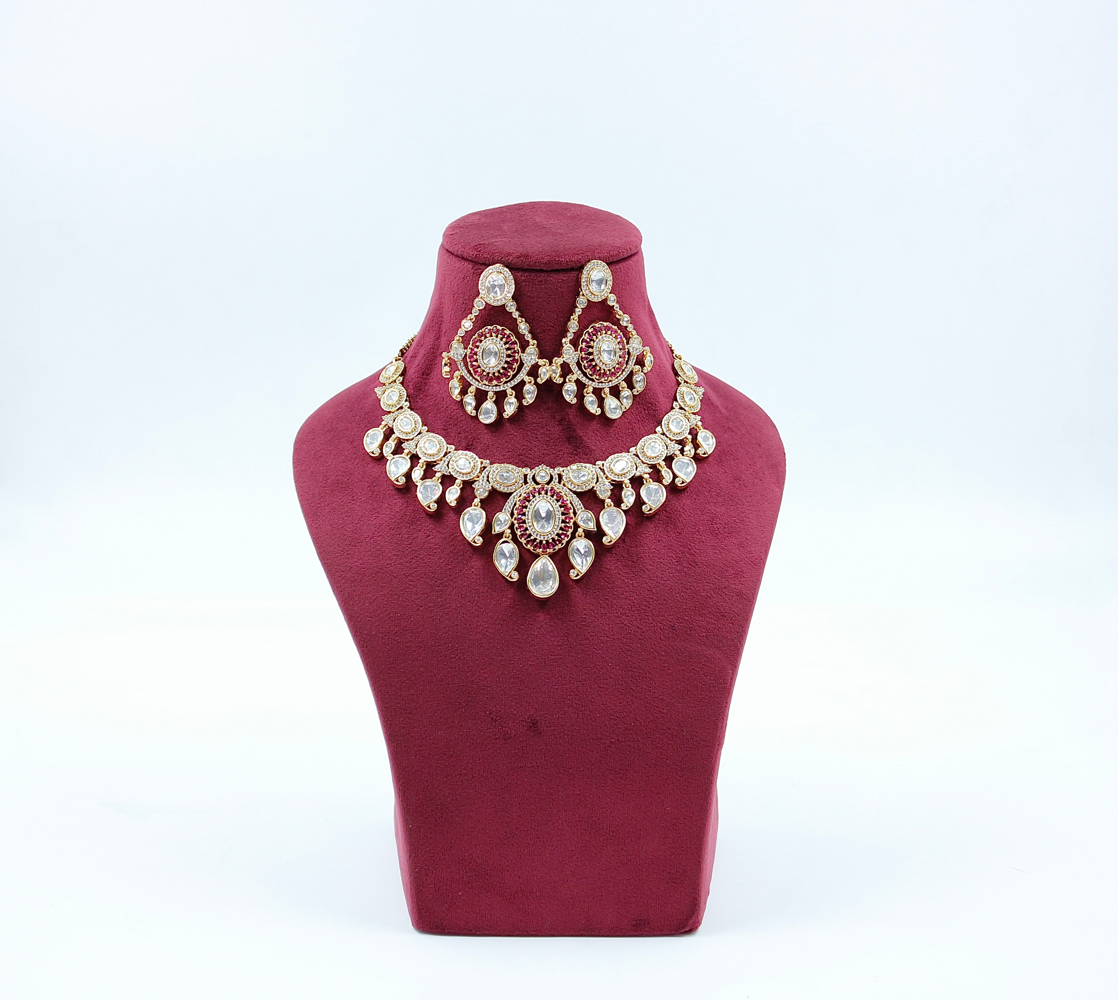 Tarini – Heritage Polki Necklace Set