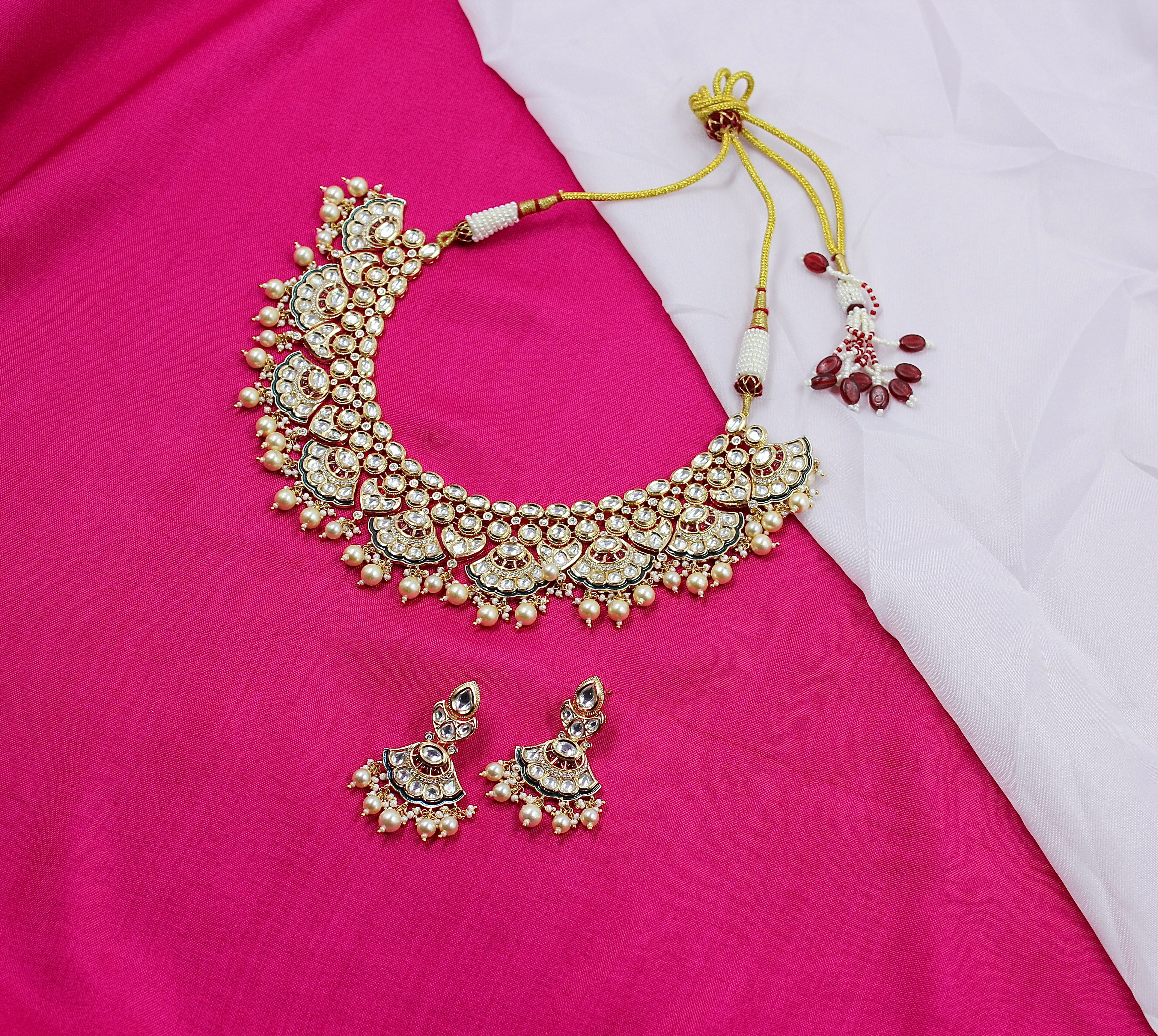 Ravisha – Heritage Polki Necklace Set