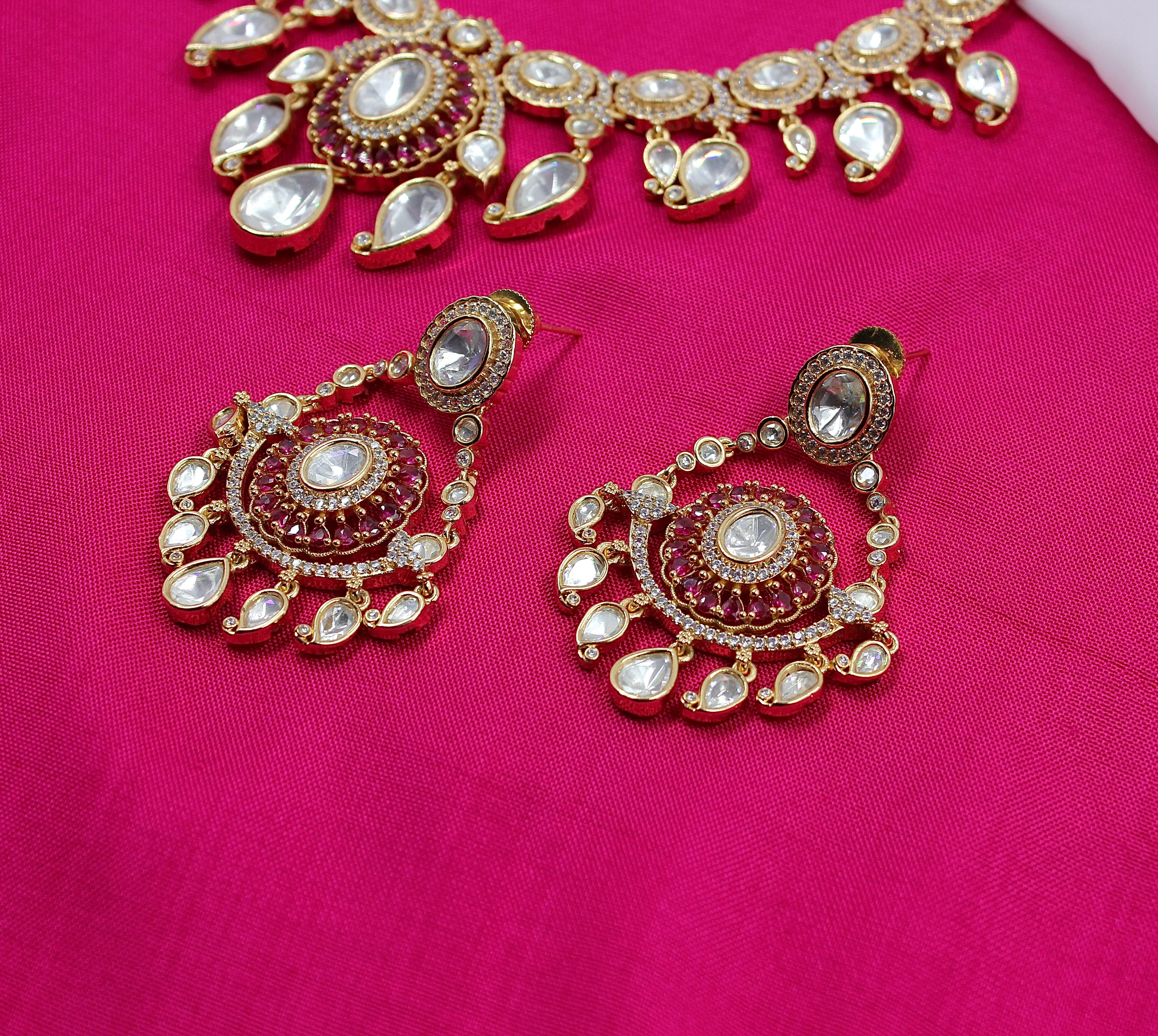 Tarini – Heritage Polki Necklace Set