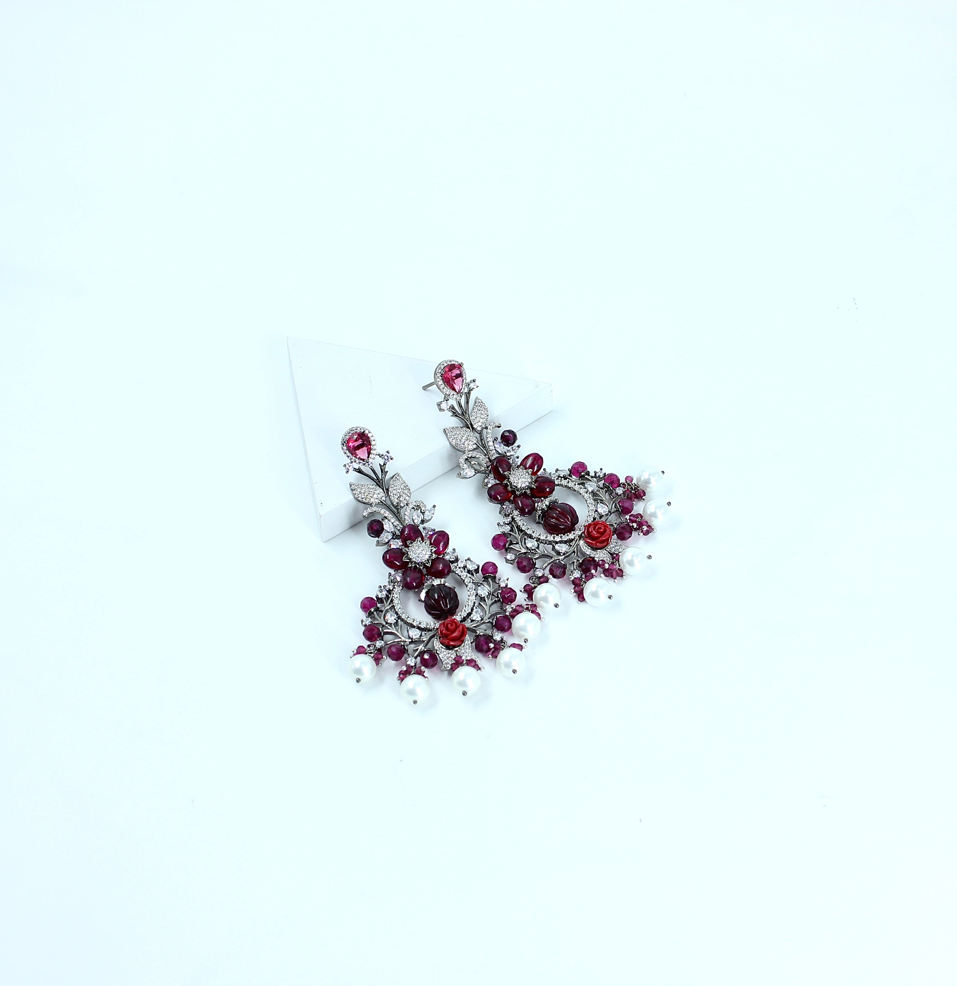 Ranjika Pearl Bloom Earrings