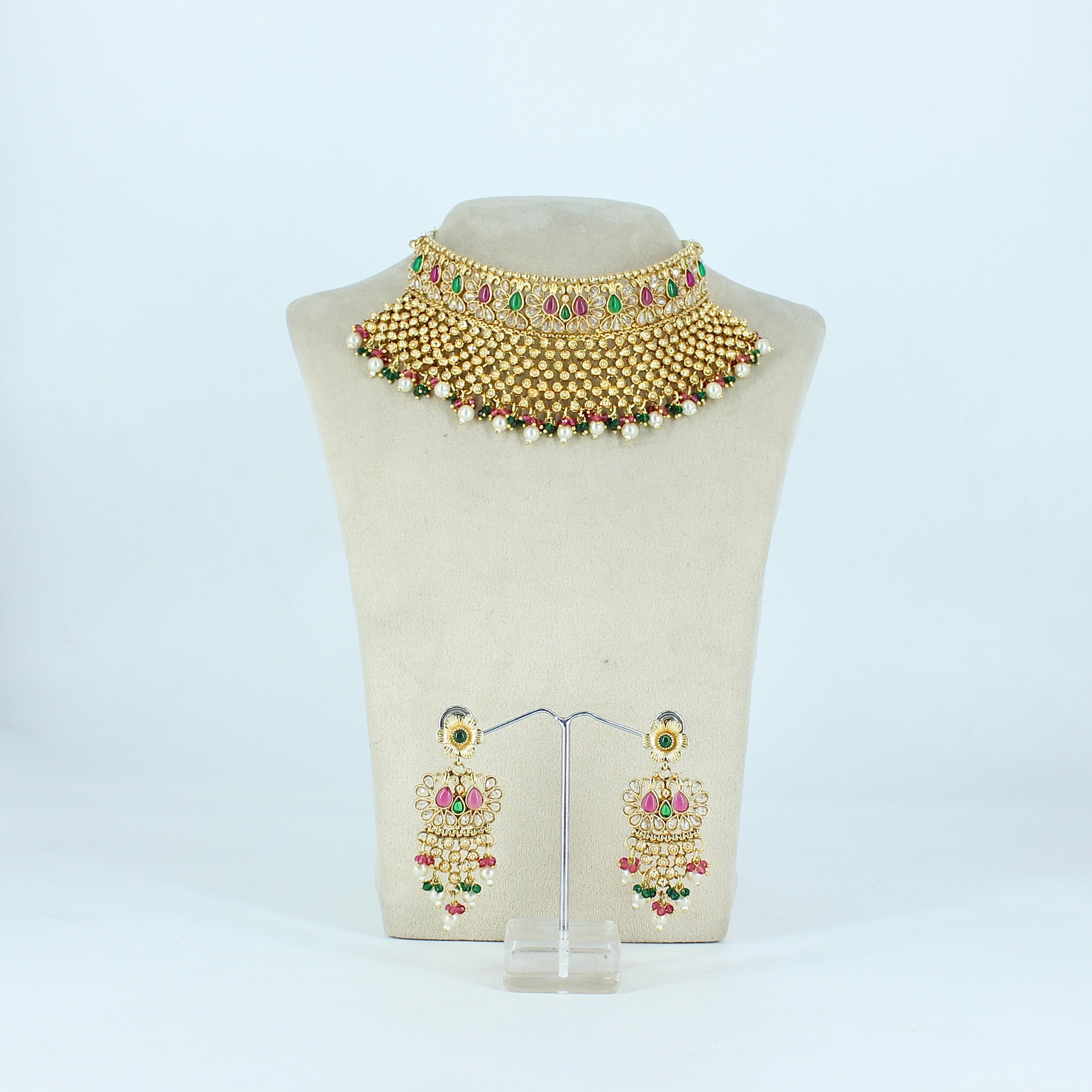 Anvitha – Regal Temple Necklace Set